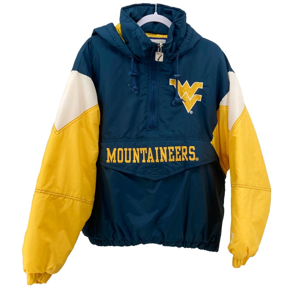 Vintage WVU Mountaineers Hooded Stadium Jacket - Picture 1 of 13